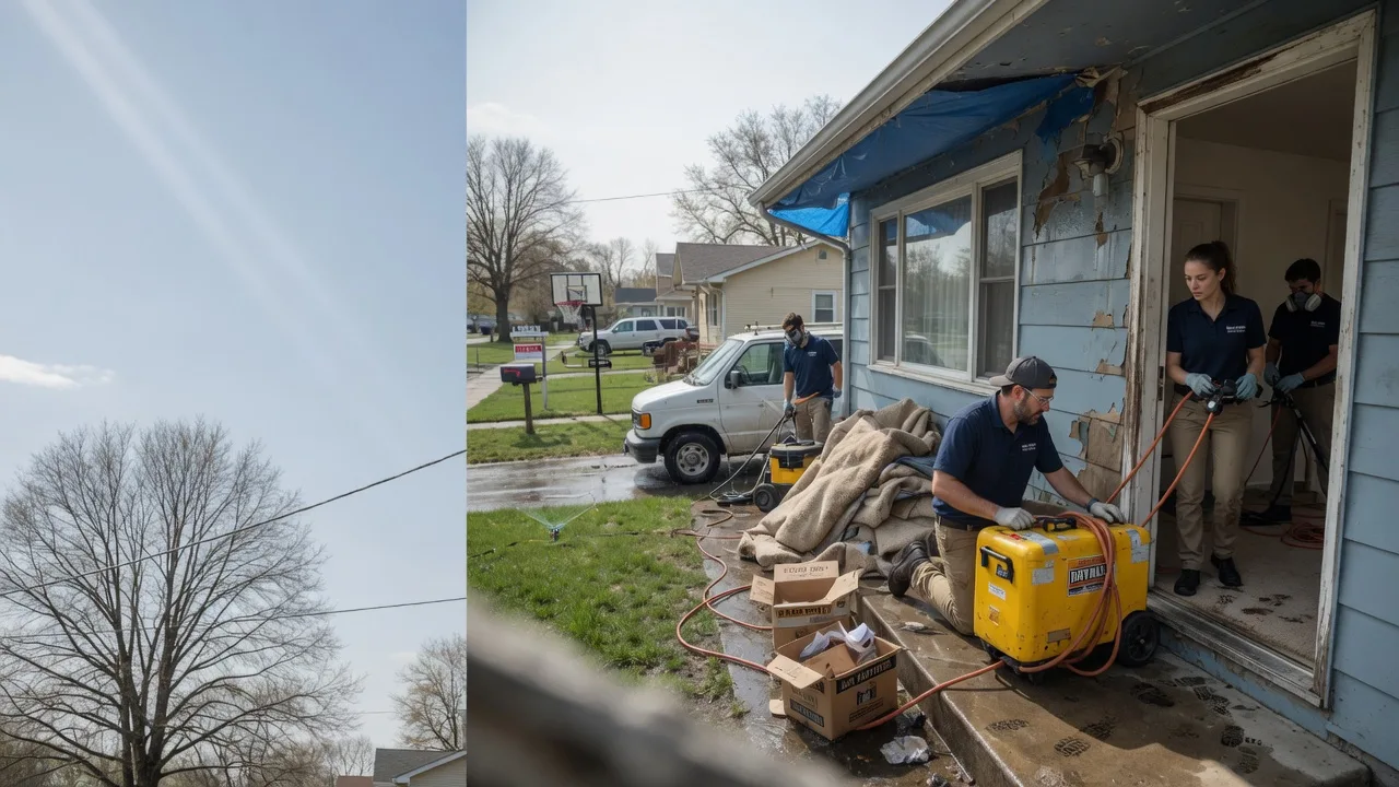 Basement Flood Cleanup in Boomer, WV near me